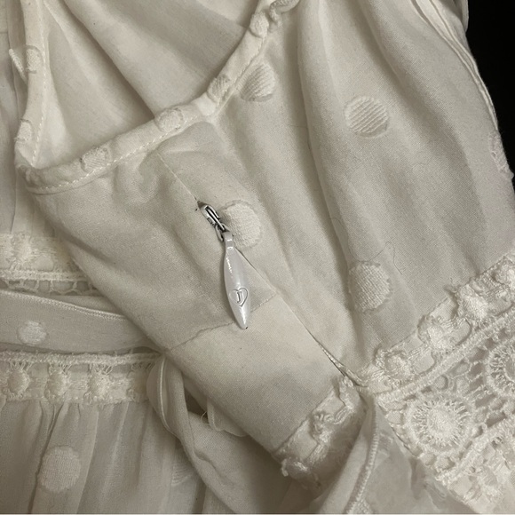 Juicy Couture White Lace Spaghetti Strap Top - Picture 5 of 6